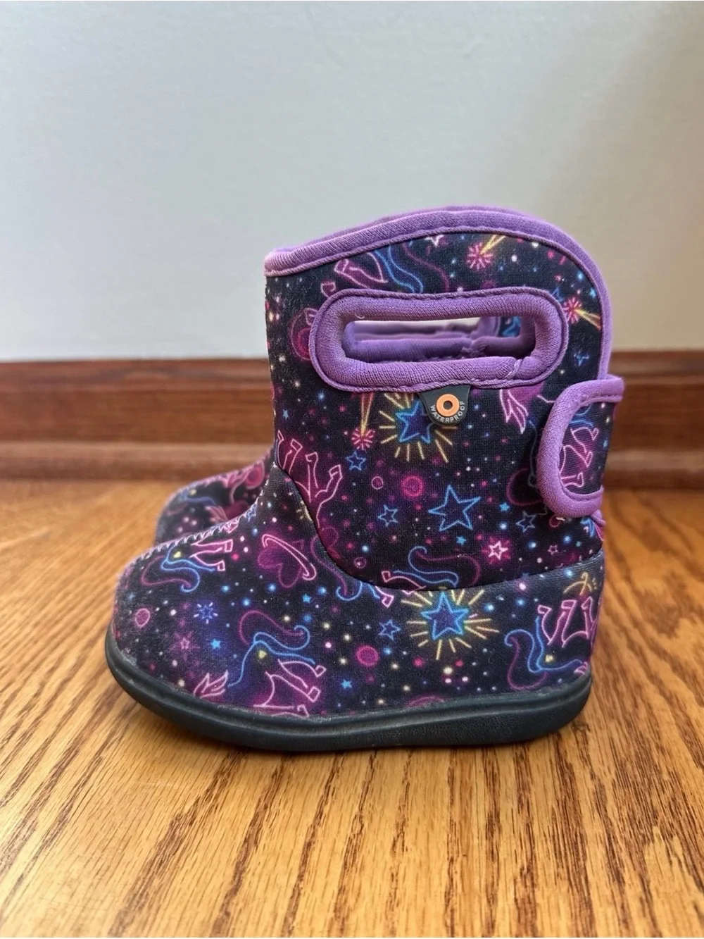 Bogs Baby Boots Girls Size 5 Unicorn Galaxy